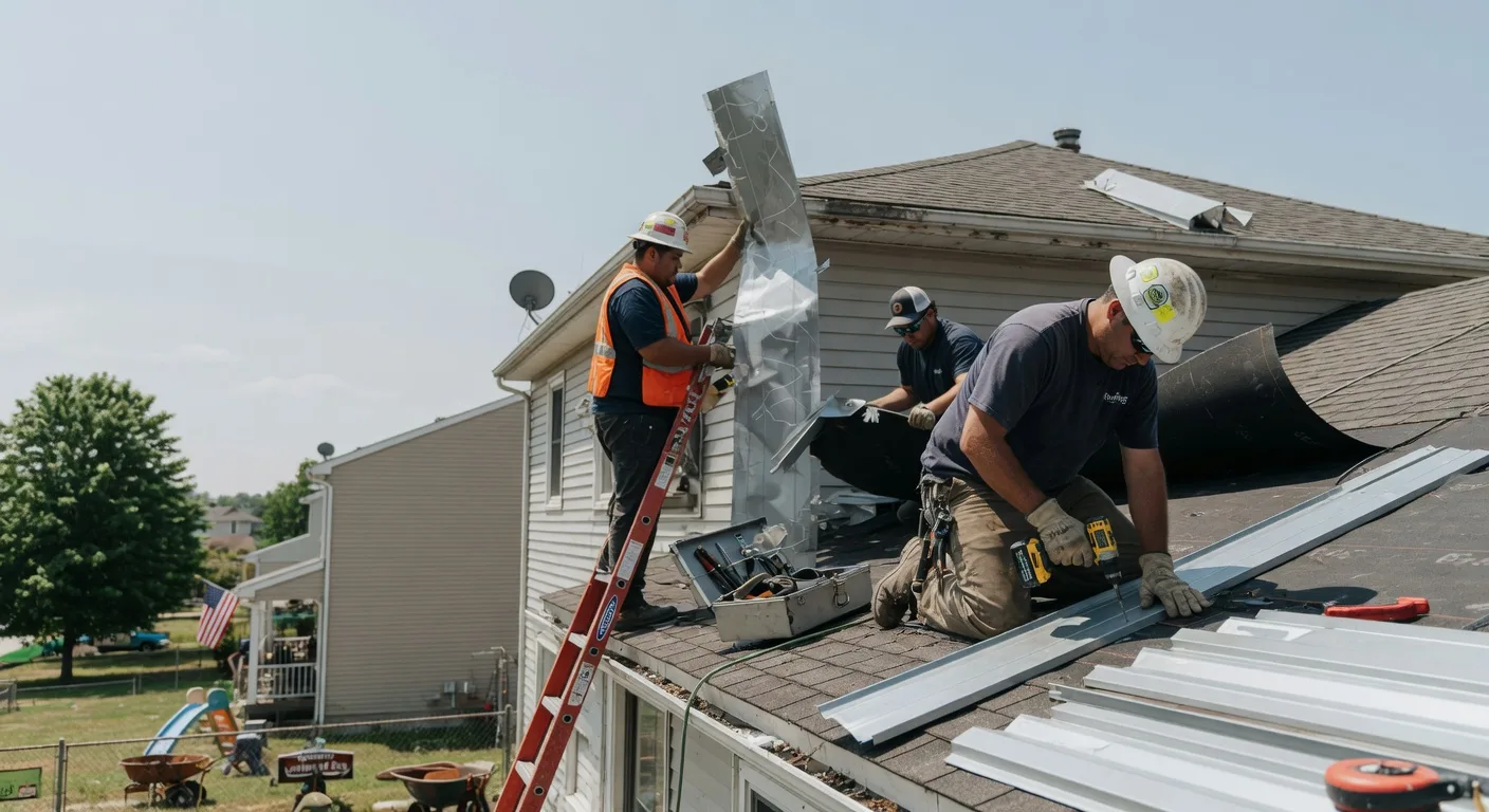 Metal Roofing Installation in Rice, TX near me